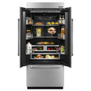 Jenn-Air® 36-Inch Built-In French Door Refrigerator JF36NXFXDE