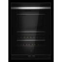 Jennair® NOIR™ 24" Built-In Undercounter Beverage Center, Right Swing JUBFR242HM