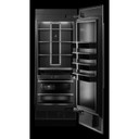 Jennair® 30" Built-In Column Freezer with NOIR™ Panel Kit, Right Swing JKCPR301GM