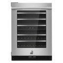 Jennair® RISE™ 24" Built-In Undercounter Wine Cellar, Left Swing JUWFL242HL