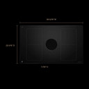 36" NextGen JennAir Downdraft Induction Cooktop JIDT836SBL