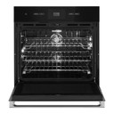Jennair® NOIR™  30" Single Wall Oven with V2™ Vertical Dual-Fan Convection JJW3430LM Jennair® NOIR™  30" Single Wall Oven with V2™ Vertical Dual-Fan Convection JJW3430LM