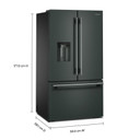 Kitchenaid® 30 cu. ft. French Door Refrigerator with Exterior Water and Ice KRFF436SJP