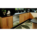 Kitchenaid® 24" Stainless Steel Undercounter Double-Drawer Refrigerator/Freezer KUCT524SSB