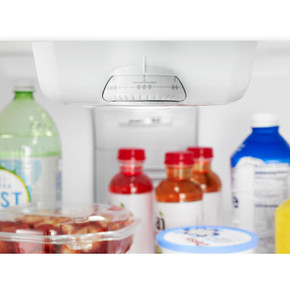 Whirlpool® 33" Wide Top-Freezer Refrigerator with Optional EZ Connect Icemaker Kit (Sold Separetely) WRT541SZDM