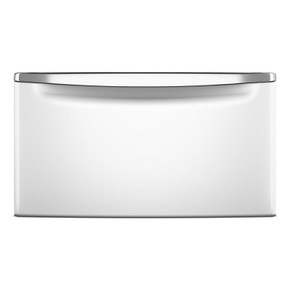 Maytag® 15.5" (39.4 cm) Pedestal for Front Load Washer and Dryer with Storage XHPC155XW Maytag® 15.5" (39.4 cm) Pedestal for Front Load Washer and Dryer with Storage XHPC155XW