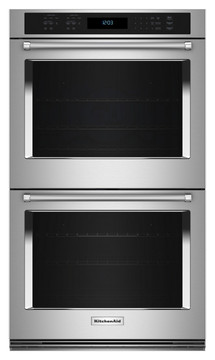 KitchenAid® 30 Double Wall Oven with Air Fry Mode KOED530PPS