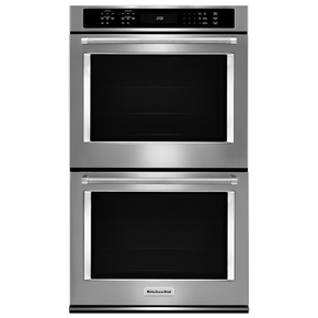 Kitchenaid® 30 Double Wall Oven with Even-Heat™ True Convection KODE500ESS