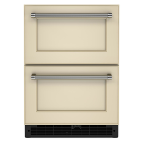 Kitchenaid® 24 Panel-Ready Undercounter Double-Drawer Refrigerator KUDR204KPA