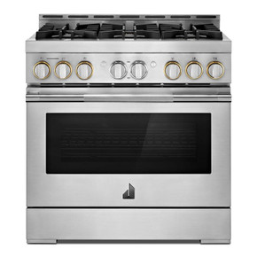 Jennair® 36" RISE™ Gas Professional-Style Range JGRP436HL