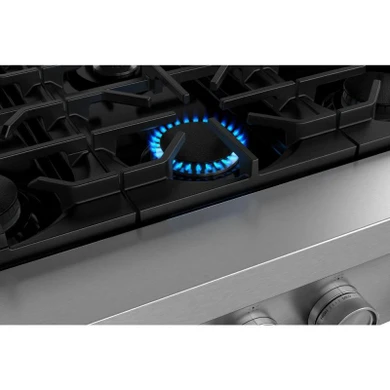 KitchenAid® 36-inch 6-Burner Gas Commercial-Style Rangetop KCGK936TSS