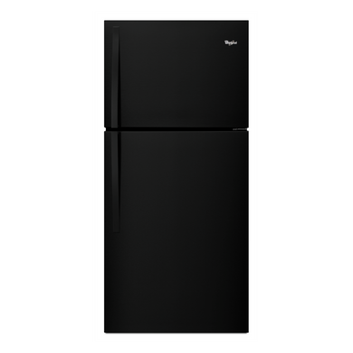 Whirlpool® 30" Wide Top-Freezer Refrigerator with LED Interior Lighting WRT549SZDB