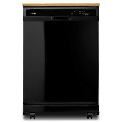 Whirlpool® Heavy-Duty Dishwasher with 1-Hour Wash Cycle WDP370PAHB