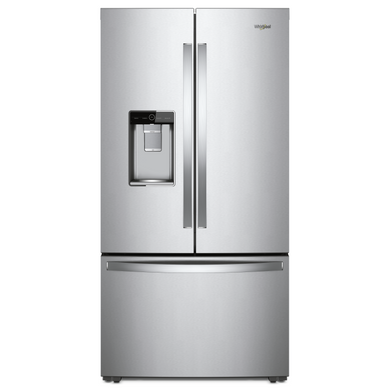 Whirlpool® 36-inch Wide Counter Depth French Door Refrigerator - 24 cu. ft. WRF954CIHZ