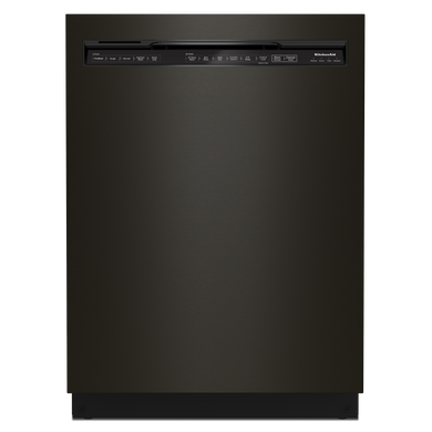 Kitchenaid® 39 dBA Dishwasher in PrintShield™ Finish with Third Level Utensil Rack KDFE204KBS