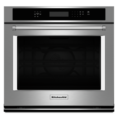 Kitchenaid® 30 Single Wall Oven with Even-Heat™ True Convection KOSE500ESS