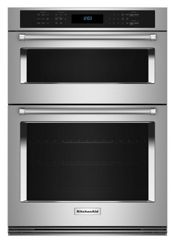 KitchenAid® 30" Combination Microwave Wall Oven with Air Fry Mode KOEC530PPS