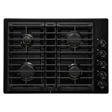 Jennair® 30” JX3™ Gas Downdraft Cooktop JGD3430GB