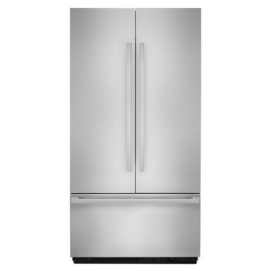Jennair® Noir™ 42" (106.7 cm) Fully Integrated Built-In French Door Refrigerator Panel-Kit JBFFS42NHM