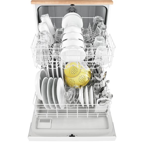 Whirlpool® Heavy-Duty Dishwasher with 1-Hour Wash Cycle WDP370PAHW