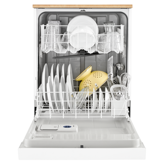 Whirlpool® Heavy-Duty Dishwasher with 1-Hour Wash Cycle WDP370PAHW