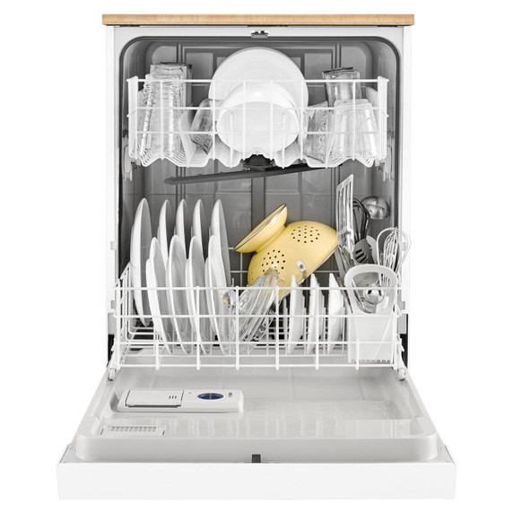 Whirlpool® Heavy-Duty Dishwasher with 1-Hour Wash Cycle WDP370PAHW