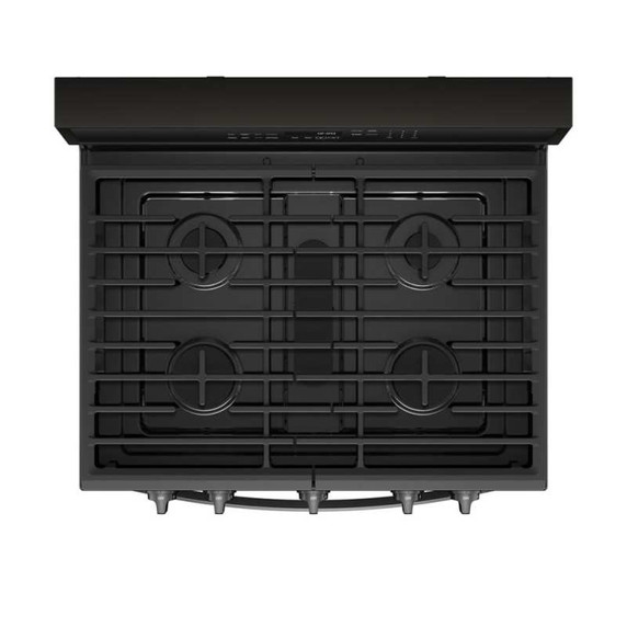Whirlpool® 5.8 Cu. Ft. Smart Freestanding Gas Range with EZ-2-Lift™ Grates WFG975H0HV