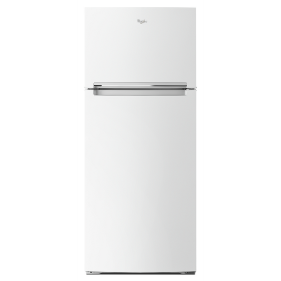 Whirlpool® 28-inch Wide Refrigerator Compatible With The EZ Connect Icemaker Kit – 18 Cu. Ft. WRT518SZFW