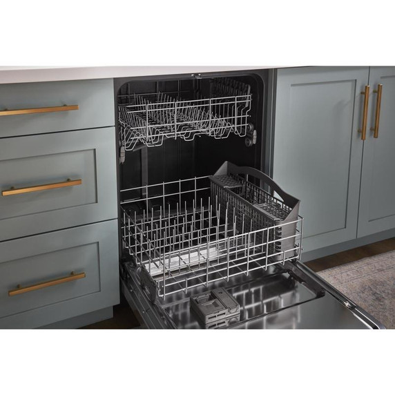 Whirlpool® 55 dBA Quiet Dishwasher with Adjustable Upper Rack WDP560HAMW Whirlpool® 55 dBA Quiet Dishwasher with Adjustable Upper Rack WDP560HAMW