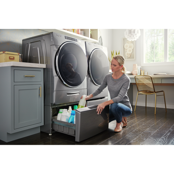 Whirlpool® 5.8 cu. ft. Smart Front Load Washer with Load & Go™ XL Plus Dispenser WFW9620HC