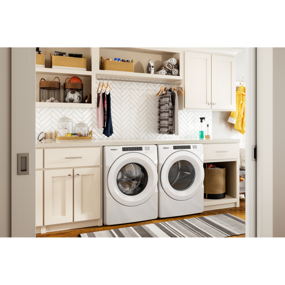 Whirlpool® 7.4 cu.ft Front Load Heat Pump Dryer with Intiutitive Touch Controls, Advanced Moisture Sensing YWHD560CHW