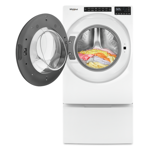 Whirlpool® 5.2 Cu. Ft. Front Load Washer with Quick Wash Cycle WFW5605MW