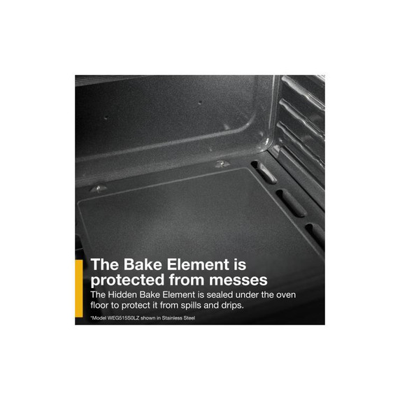 5.0 Cu. Ft. Whirlpool® Gas Range with Frozen Bake™ Technology WEG515S0LV