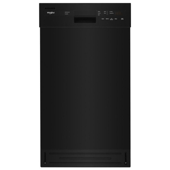 Whirlpool® Small-Space Compact Dishwasher with Stainless Steel Tub WDPS5118PB
