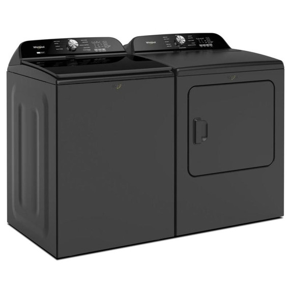 6.0-6.1 Cu. Ft. I.E.C. Whirlpool® Top Load Washer with Removable Agitator WTW6157PB