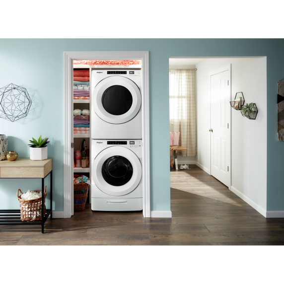 Whirlpool® 7.4 cu. ft. Front Load Gas Dryer with Intuitive Touch Controls WGD5620HW