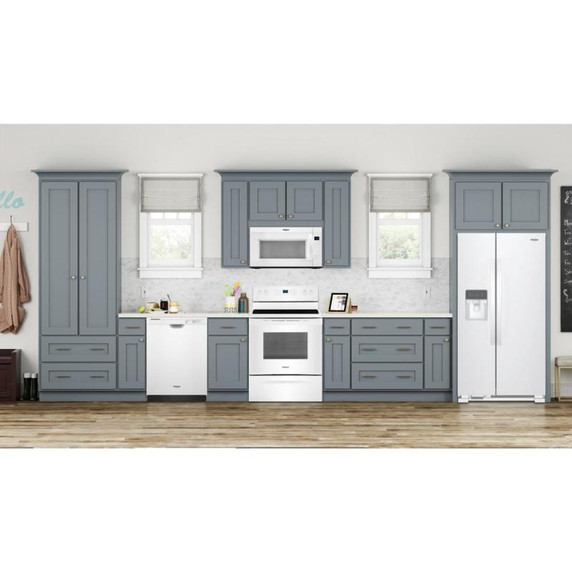 Whirlpool® 36-inch Wide Side-by-Side Refrigerator - 25 cu. ft. WRS315SNHW