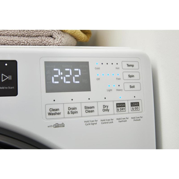 Whirlpool® 5.2 Cu. Ft. Ventless All In One Washer Dryer WFC682CLW