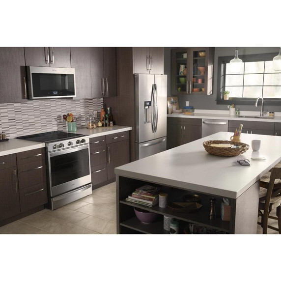 Whirlpool® 6.4 cu. ft. Smart Slide-in Electric Range with Air Fry, when Connected YWEE750H0HZ Whirlpool® 6.4 cu. ft. Smart Slide-in Electric Range with Air Fry, when Connected YWEE750H0HZ