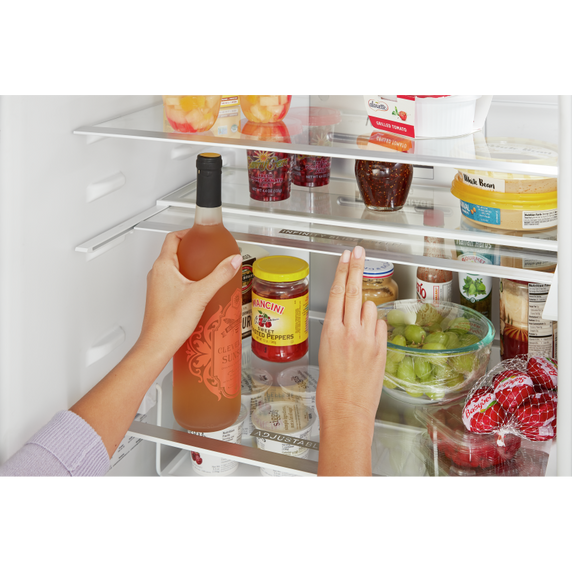 Whirlpool® 24-inch Wide Bottom-Freezer Refrigerator - 12.9 cu. ft. WRB543CMJV