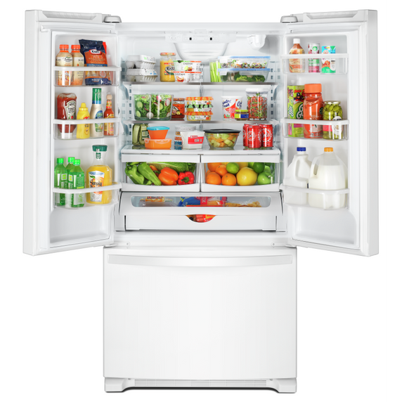 Whirlpool® 36-inch Wide French Door Refrigerator with Water Dispenser - 25 cu. ft. WRF535SWHW