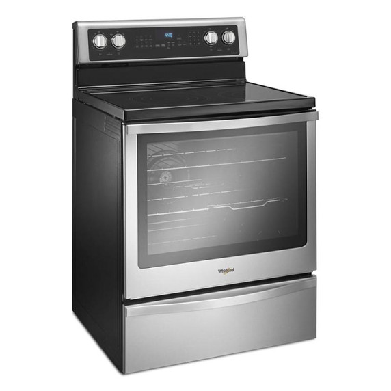 Whirlpool® 6.4 Cu. Ft. Freestanding Electric Range with True Convection YWFE745H0FS Whirlpool® 6.4 Cu. Ft. Freestanding Electric Range with True Convection YWFE745H0FS