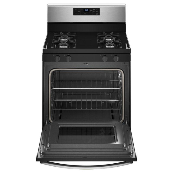 Whirlpool® 5.0 cu. ft. Freestanding Gas Range with Adjustable Self-Cleaning WFG510S0HS Whirlpool® 5.0 cu. ft. Freestanding Gas Range with Adjustable Self-Cleaning WFG510S0HS