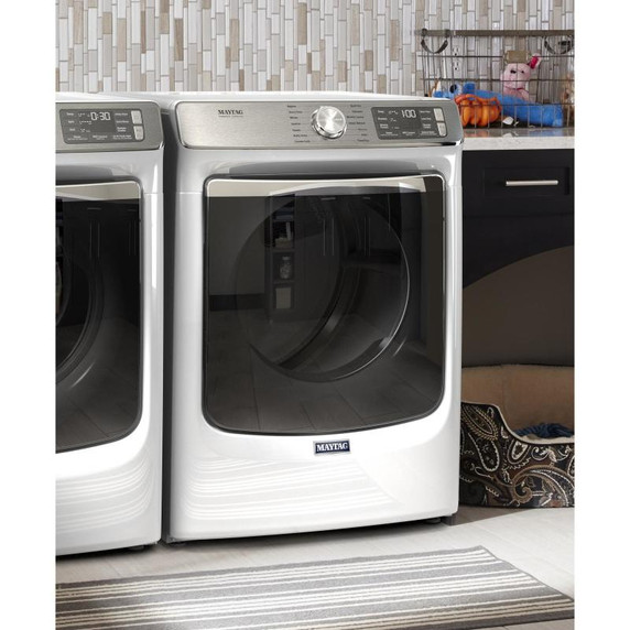 Maytag® Smart Front Load Electric Dryer with Extra Power and Advanced Moisture Sensing with industry-exclusive extra moisture sensor - 7.3 cu. ft. YMED8630HW Maytag® Smart Front Load Electric Dryer with Extra Power and Advanced Moisture Sensing with industry-exclusive extra moisture sensor - 7.3 cu. ft. YMED8630HW