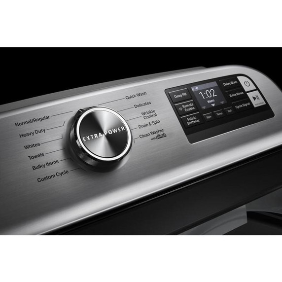 Maytag® Smart Top Load Washer with Extra Power Button - 5.4cuft MVW6230HW Maytag® Smart Top Load Washer with Extra Power Button - 5.4cuft MVW6230HW