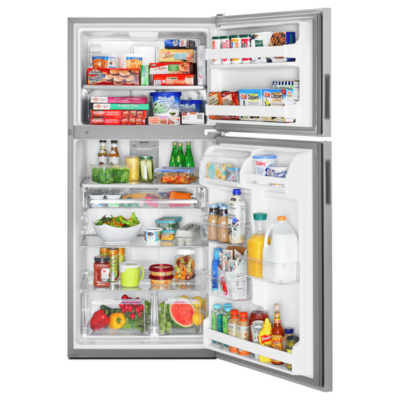 Maytag® 33-Inch Wide Top Freezer Refrigerator with PowerCold® Feature- 21 Cu. Ft. MRT311FFFZ