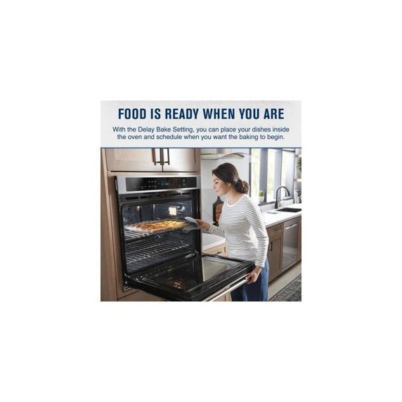 Maytag® 27-inch Single Wall Oven with Air Fry and Basket - 4.3 cu. ft. MOES6027LZ
