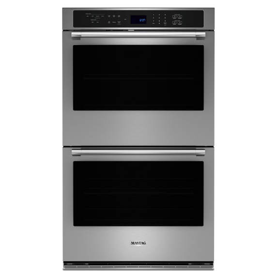 Maytag® 30-inch Double Wall Oven with Air Fry and Basket - 10 cu. ft. MOED6030LZ