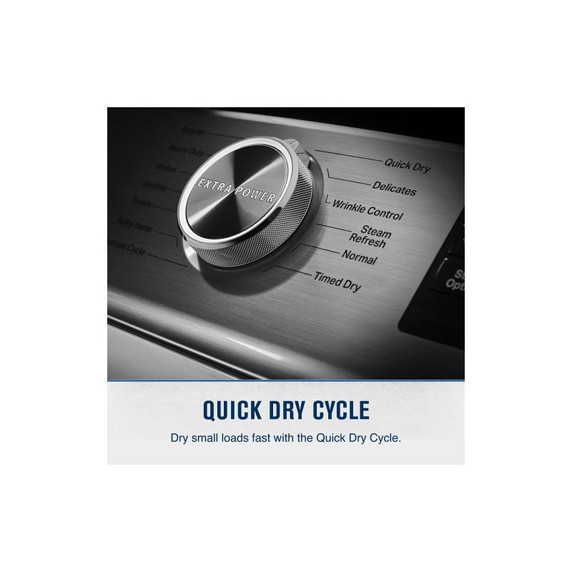 Maytag® Smart Top Load Gas Dryer with Extra Power Button - 7.4 cu. ft. MGD7230HC Maytag® Smart Top Load Gas Dryer with Extra Power Button - 7.4 cu. ft. MGD7230HC