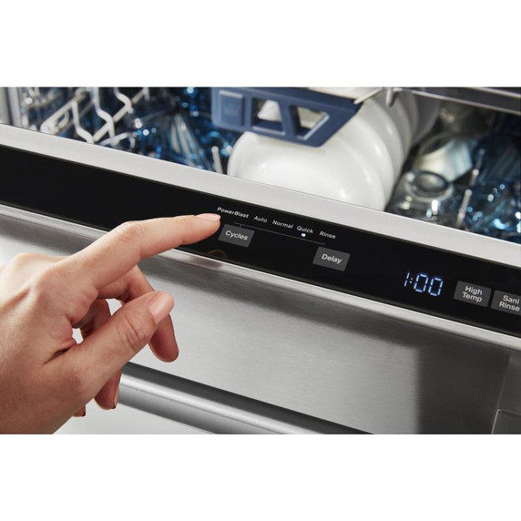 Maytag® Top control dishwasher with Third Level Rack and Dual Power Filtration MDB9979SKZ Maytag® Top control dishwasher with Third Level Rack and Dual Power Filtration MDB9979SKZ